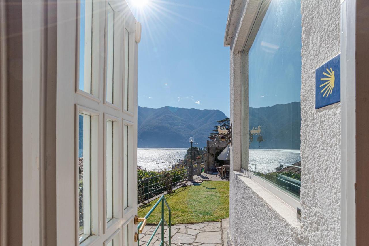 Casa Bambu - Splendida Vista Lago E Posto Auto Laglio Buitenkant foto