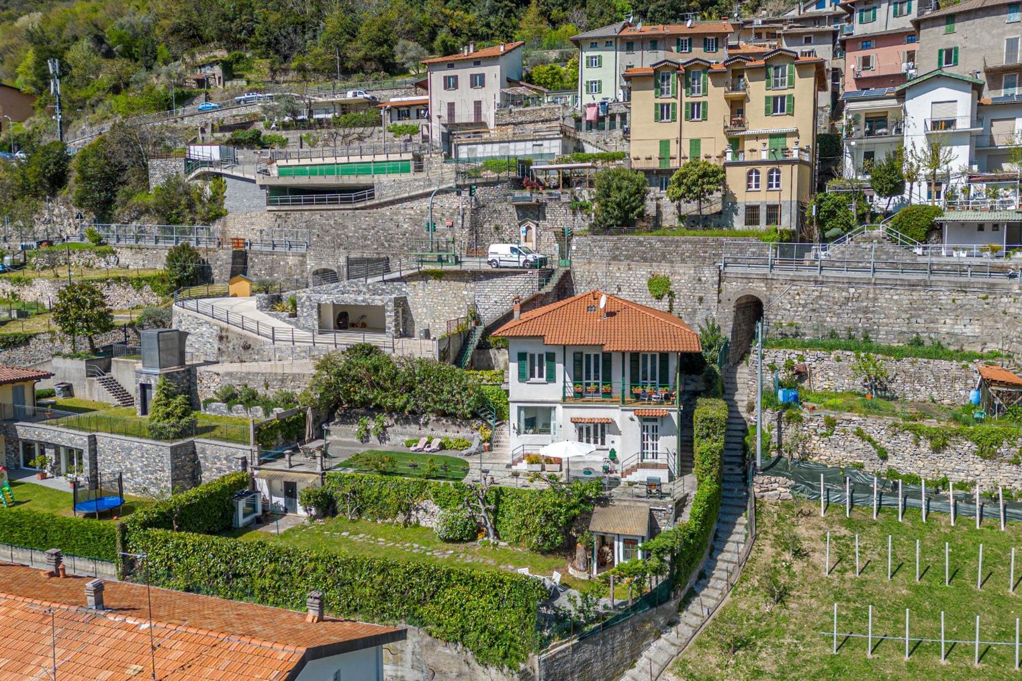 Casa Bambu - Splendida Vista Lago E Posto Auto Laglio Buitenkant foto