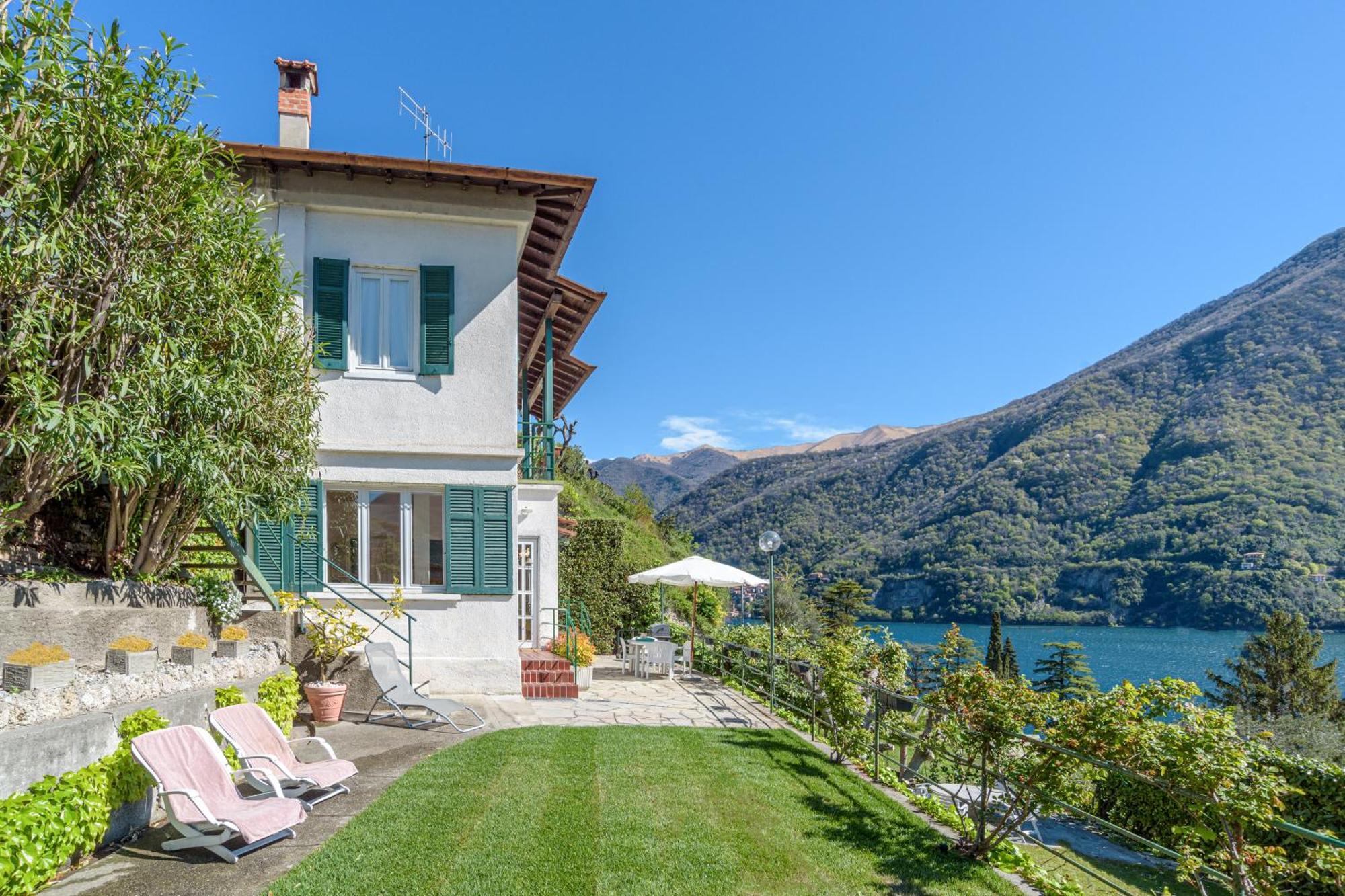 Casa Bambu - Splendida Vista Lago E Posto Auto Laglio Buitenkant foto