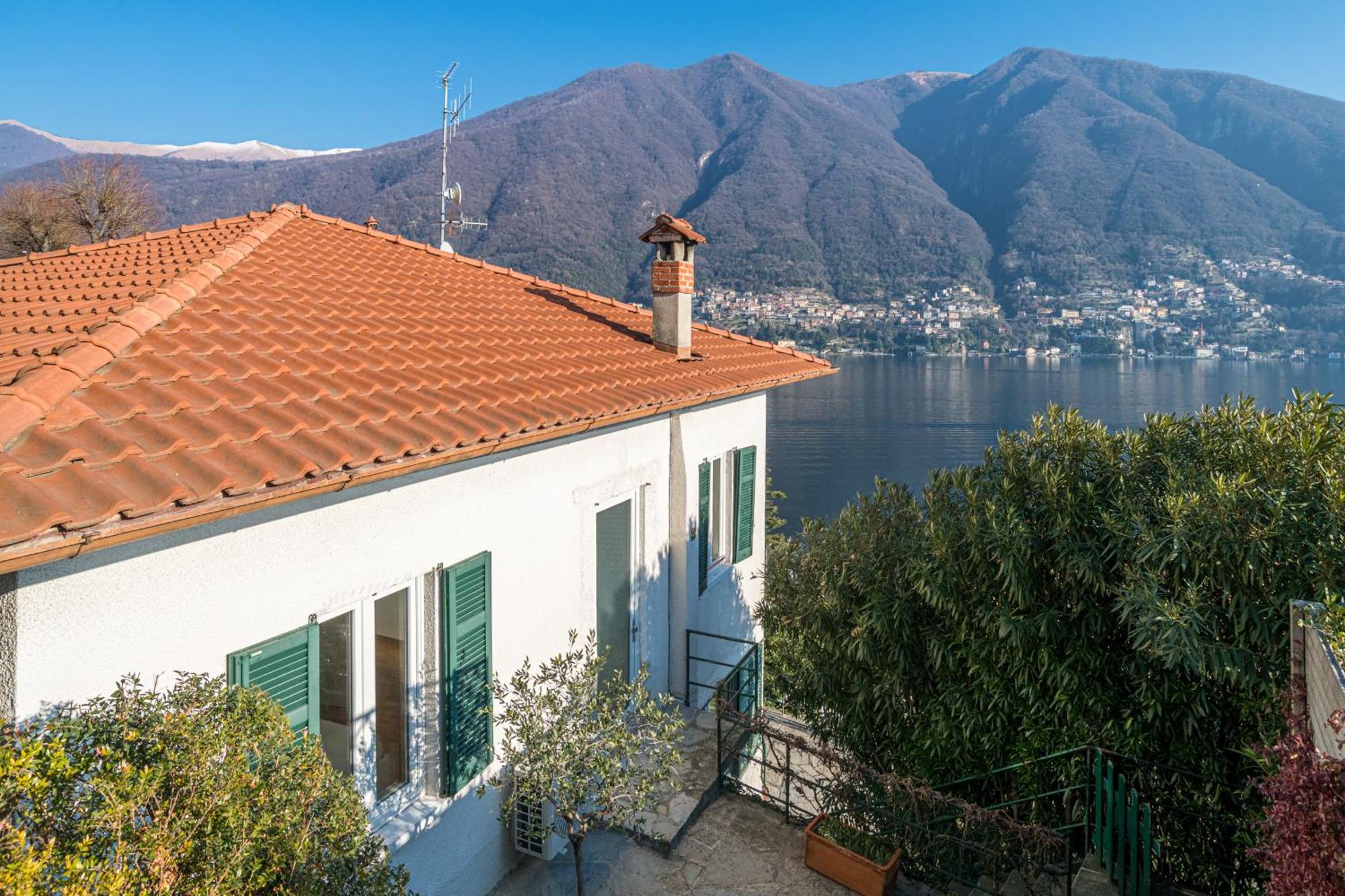 Casa Bambu - Splendida Vista Lago E Posto Auto Laglio Buitenkant foto