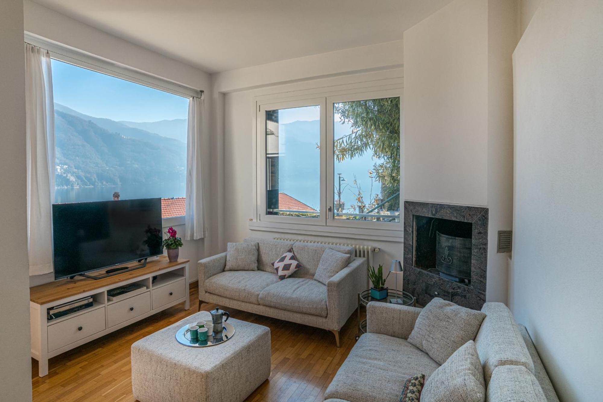 Casa Bambu - Splendida Vista Lago E Posto Auto Laglio Buitenkant foto