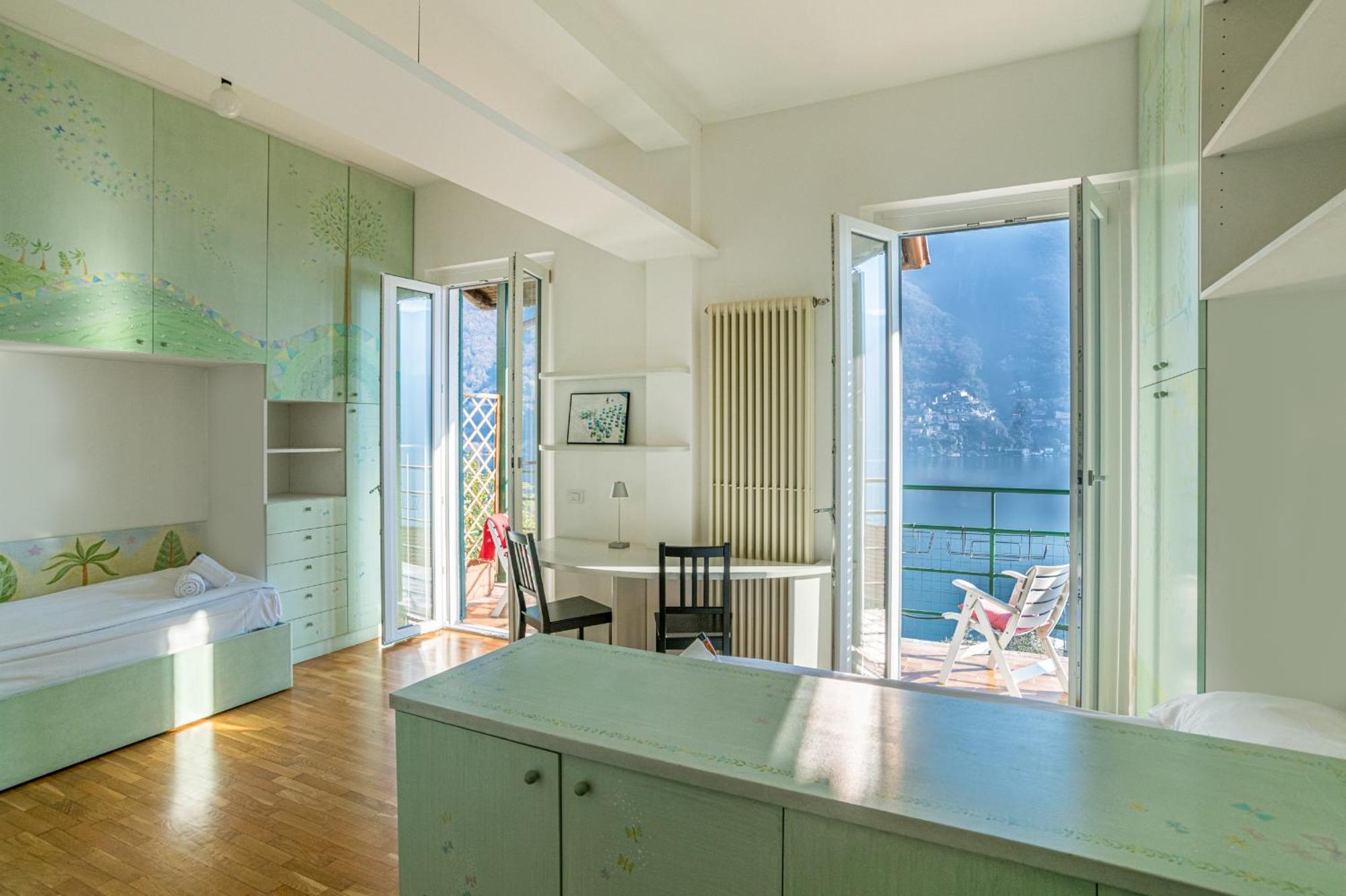 Casa Bambu - Splendida Vista Lago E Posto Auto Laglio Buitenkant foto