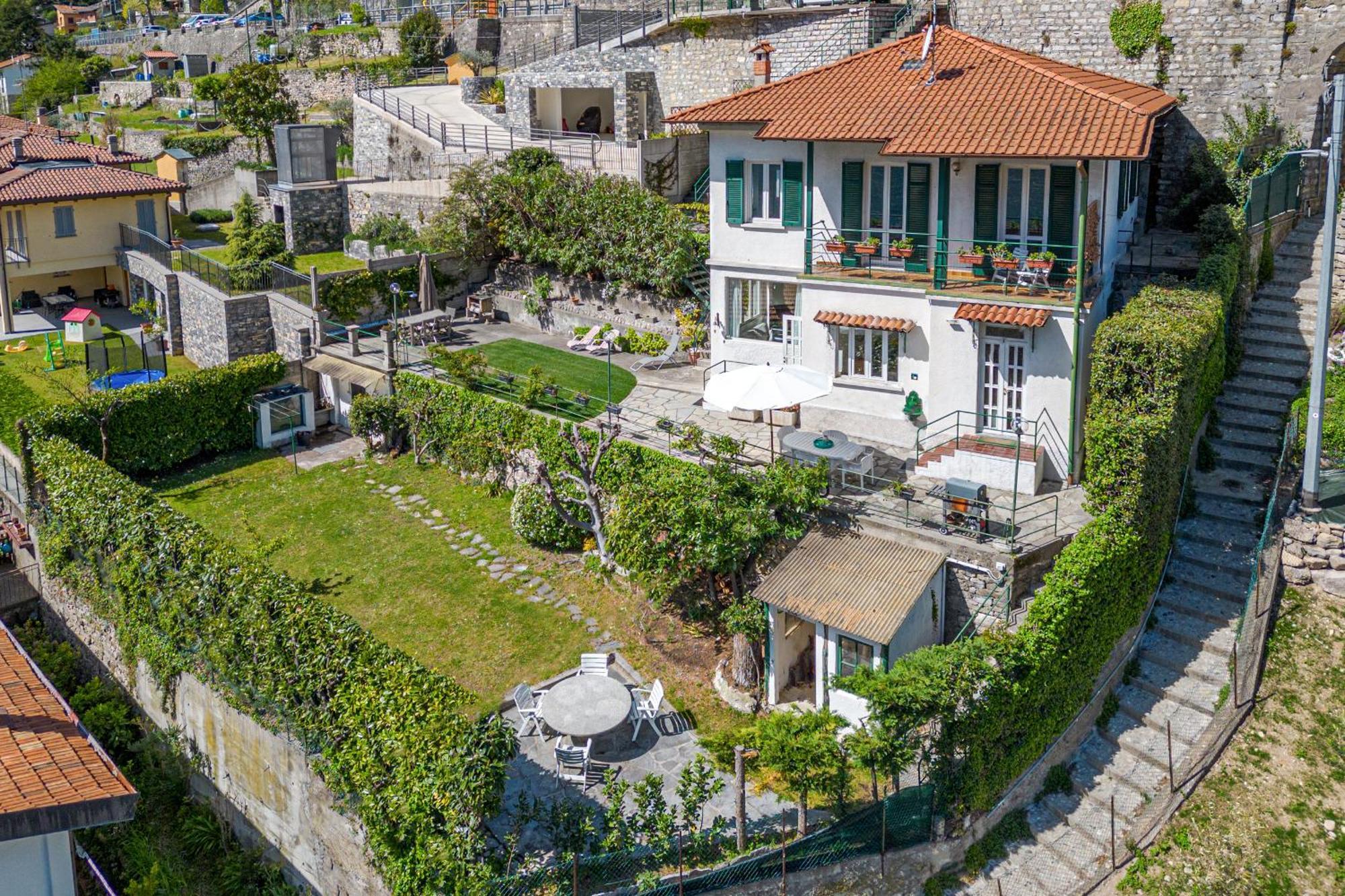 Casa Bambu - Splendida Vista Lago E Posto Auto Laglio Buitenkant foto